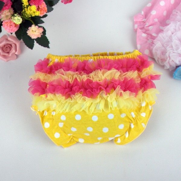 Cute Cotton Ruffle Bloomers For 19 - 22 inches Reborn Girls